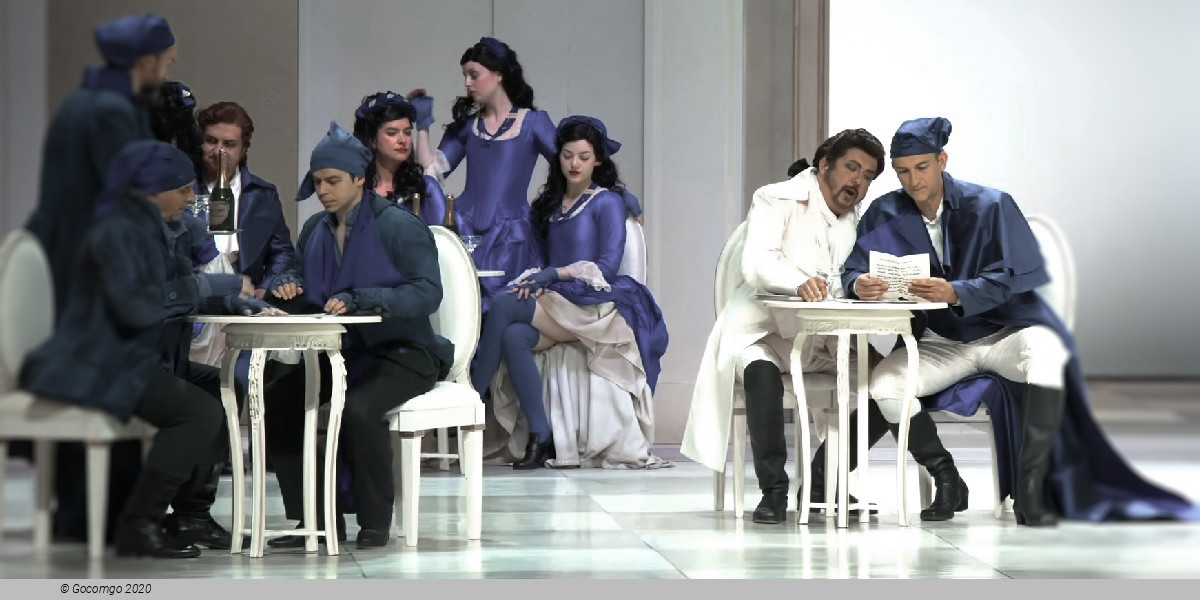 Opera "Andrea Chénier" at the Hungarian State Opera House