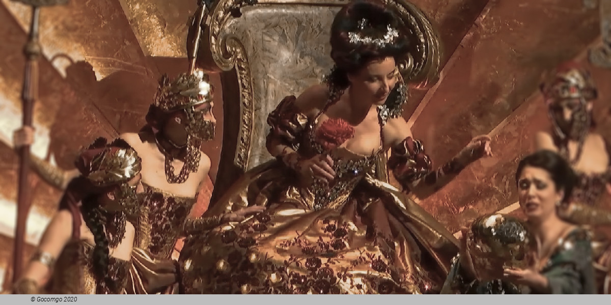 Opera "Orlando furioso" at the Teatro La Fenice