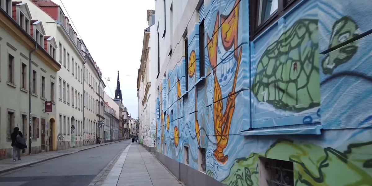 Street Art Nightwalk at the Neustadt Dresden Street Art Nightwalk at the Neustadt Dresden