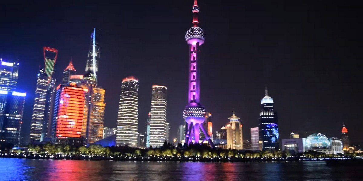 Night Shanghai Boat Cruise with Xinjiang Style Dinner Night Shanghai Boat Cruise with Xinjiang Style Dinner