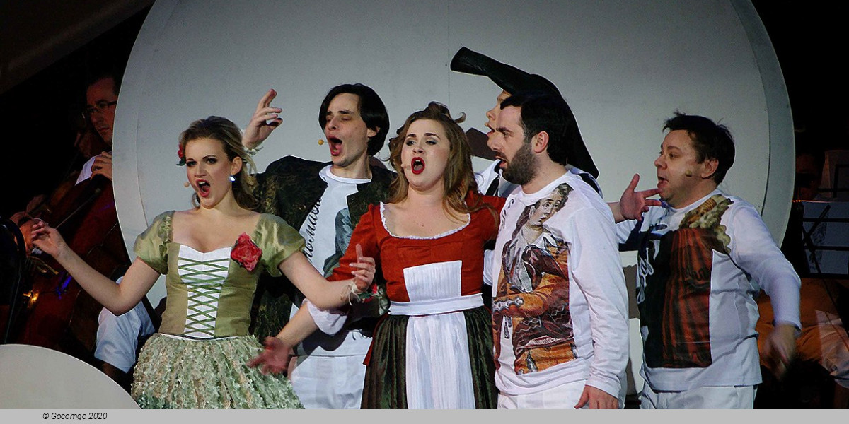 Opera "The Barber of Seville" at the Semperoper Dresden