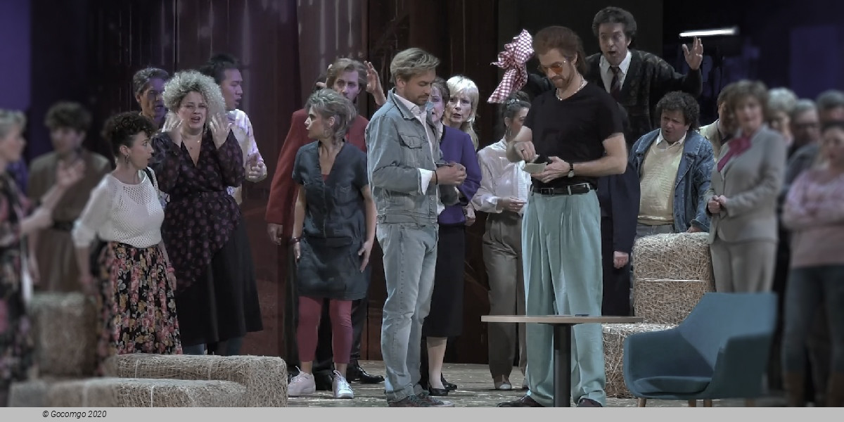 Scene 3 from the opera "The Bartered Bride"