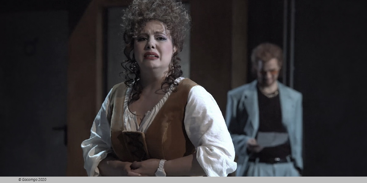 Scene 4 from the opera "The Bartered Bride"