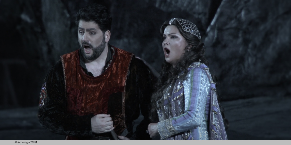 Opera "Il Trovatore" at the Gran Teatre del Liceu
