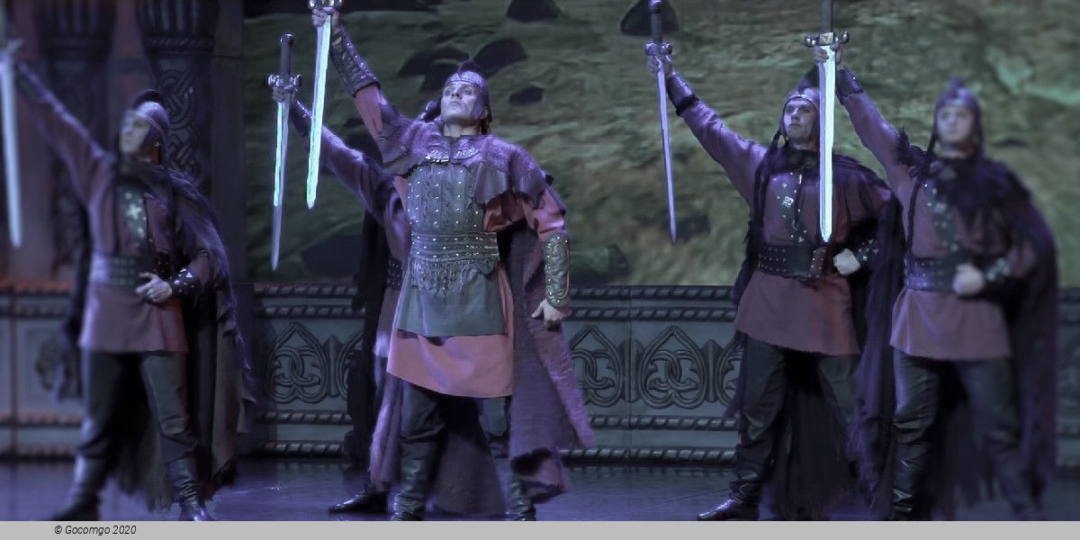 Scene 1 from the Russian National Dance Show “Kostroma”