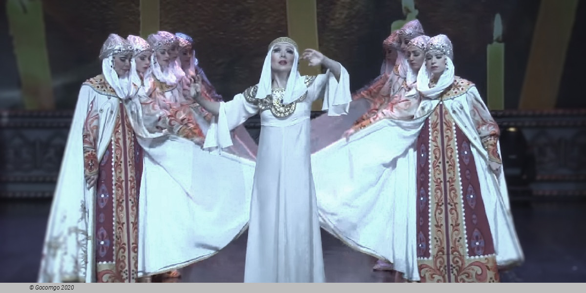 Scene 2 from the Russian National Dance Show “Kostroma”