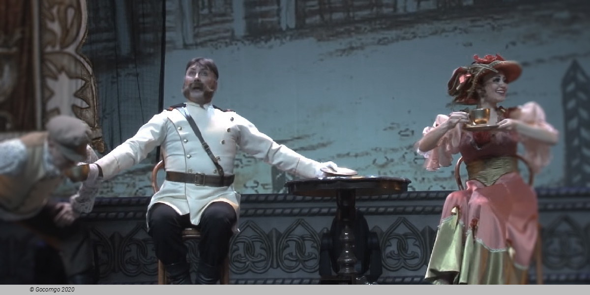 Scene 4 from the Russian National Dance Show “Kostroma”