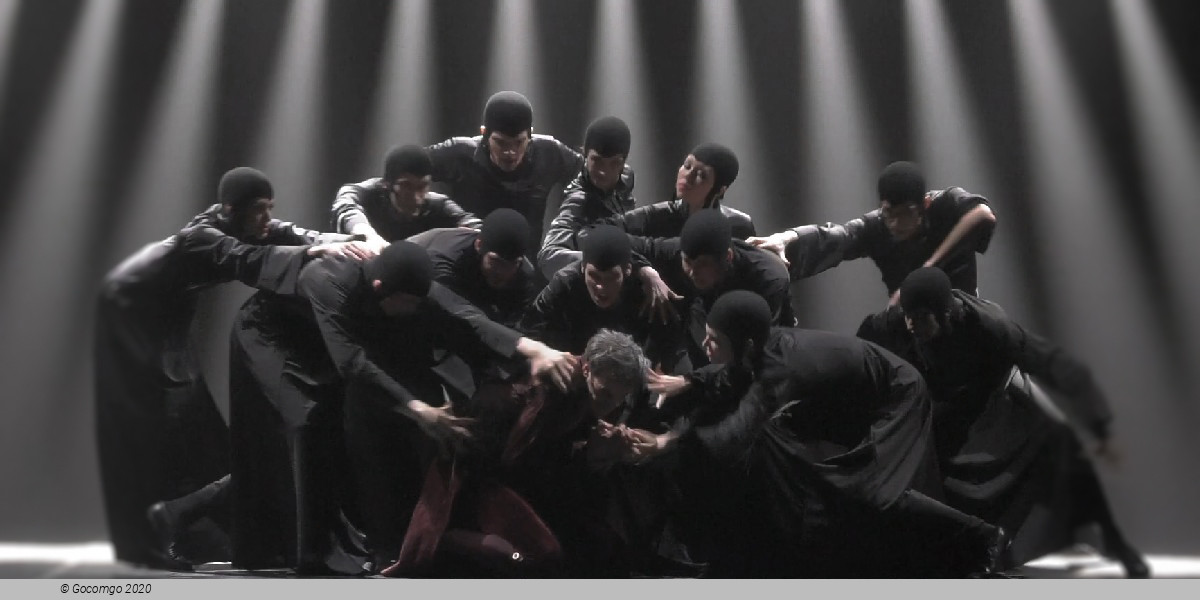 Scene 4 from the modern ballet "Molière Passion, or The Mask of Don Juan"