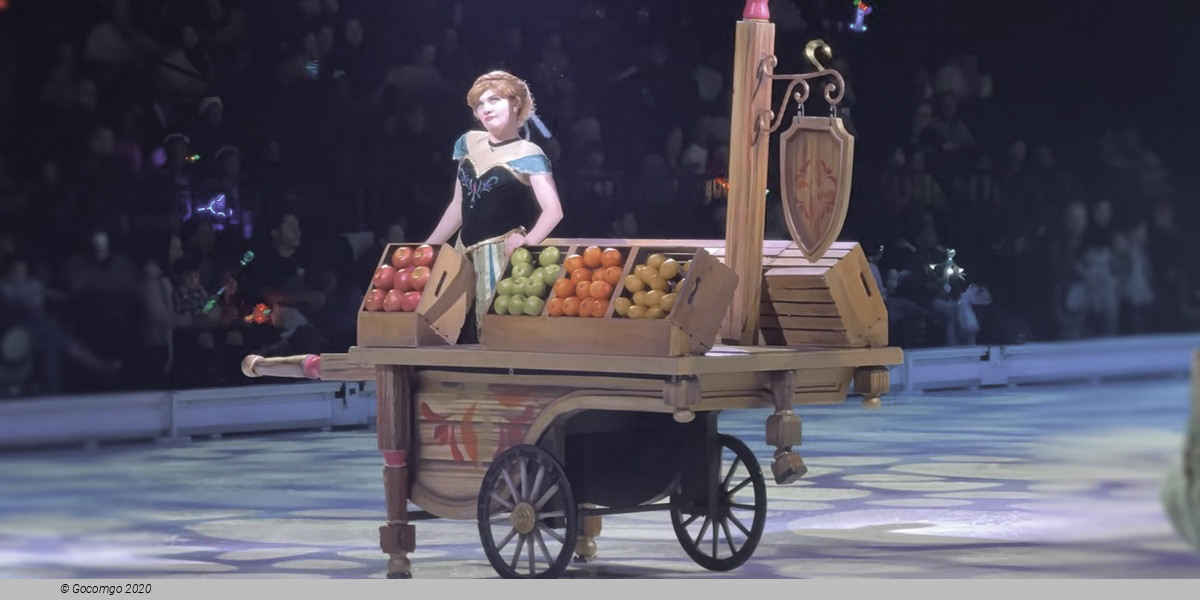 Musical circus show on ice with highlights from "Frozen" 1 & 2