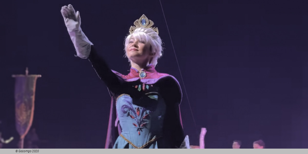 Musical circus show on ice with highlights from "Frozen" 1 & 2