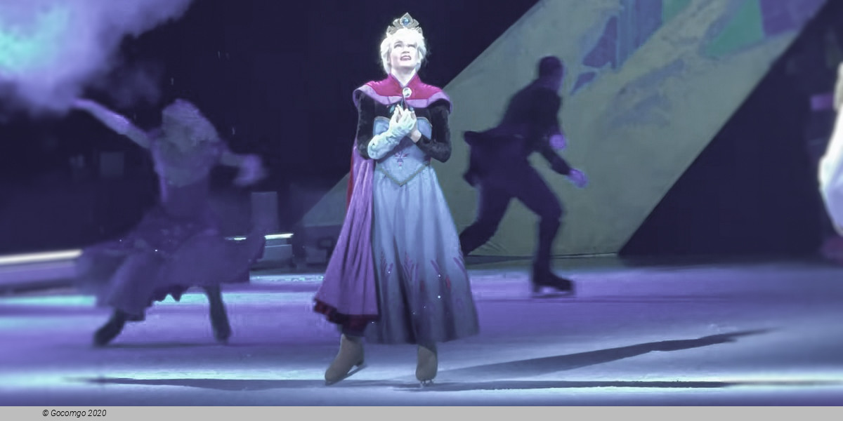 Musical circus show on ice with highlights from "Frozen" 1 & 2