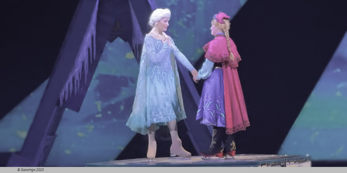 Musical circus show on ice with highlights from "Frozen" 1 & 2