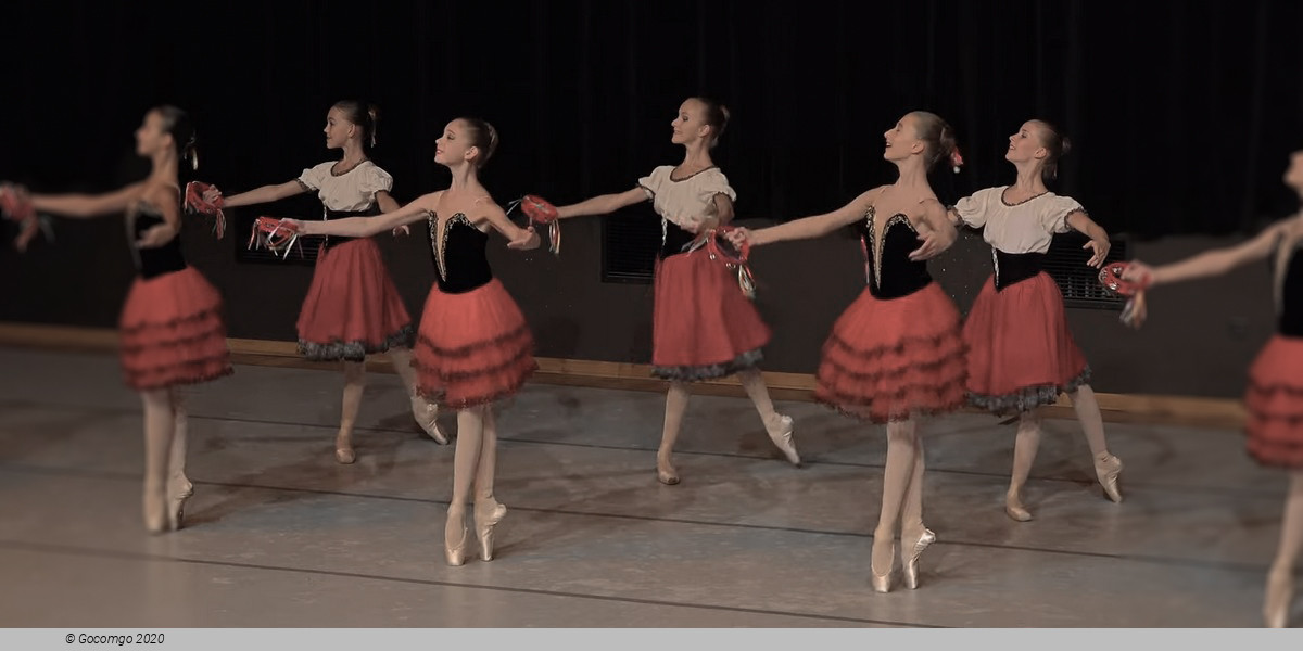 Scene 2 from the ballet "Tarantella"