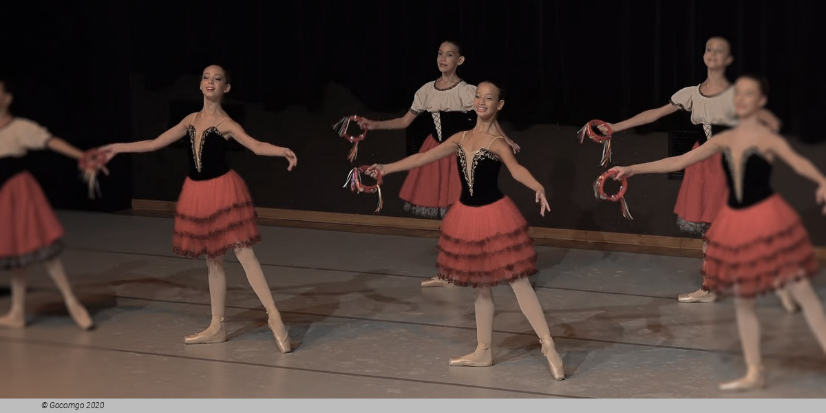 Scene 5 from the ballet "Tarantella"