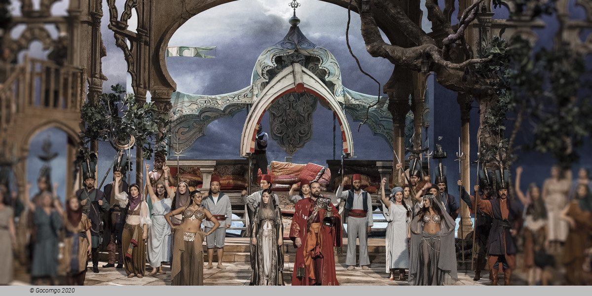 Scene 2 from the opera "Die Entführung aus dem Serail", photo 1