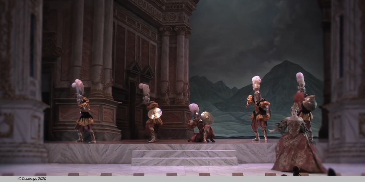 Scene 2 from the opera "Partenope"