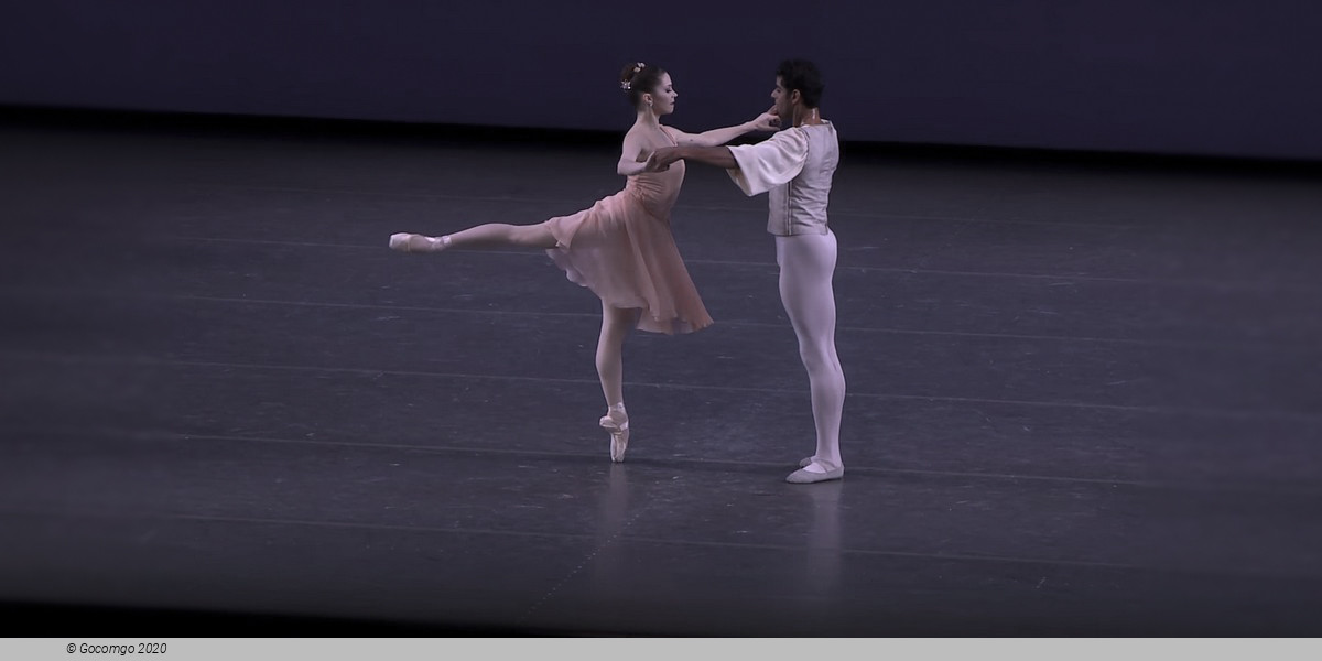 Scene 3 from the ballet "Allegro Brillante"