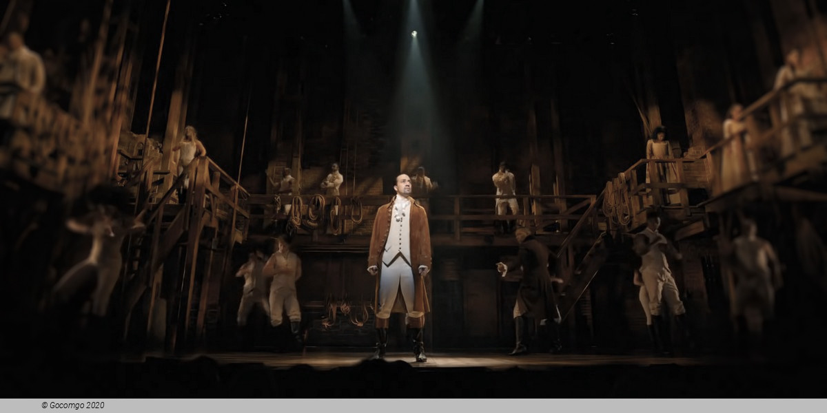 Scene 1 from the musical "Hamilton"