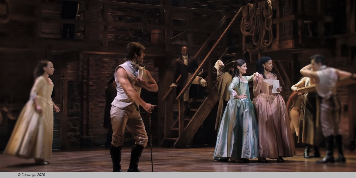 Scene 13 from the musical "Hamilton"