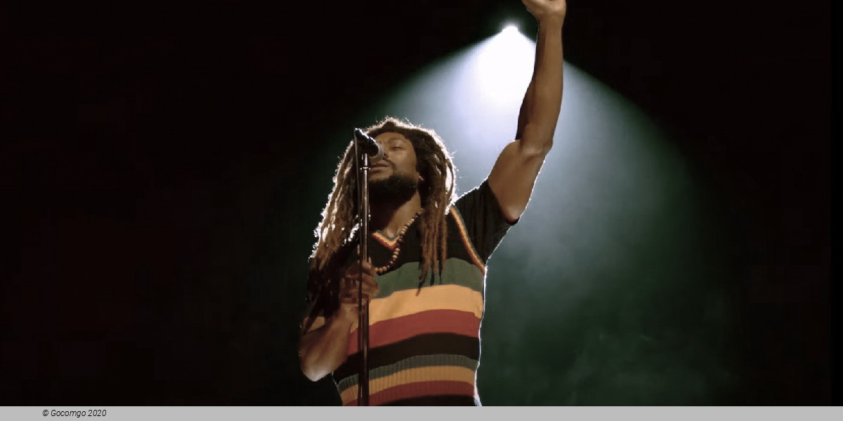 Scene 7 from the musical "Get Up, Stand Up! The Bob Marley Musical"