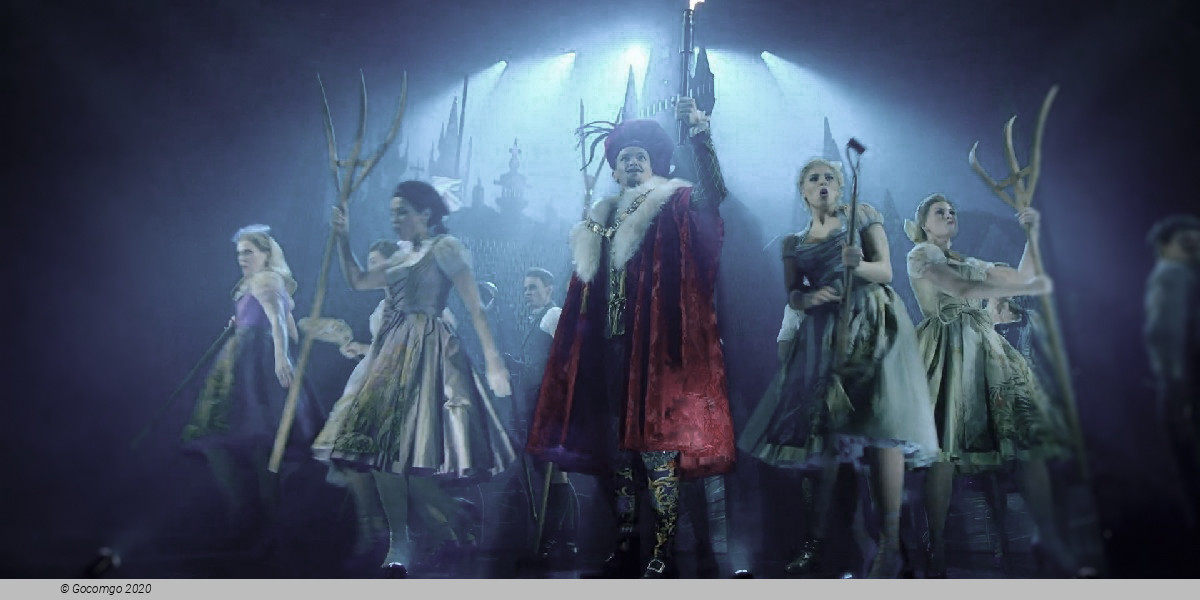 Scene 16 from the musical "Cinderella"