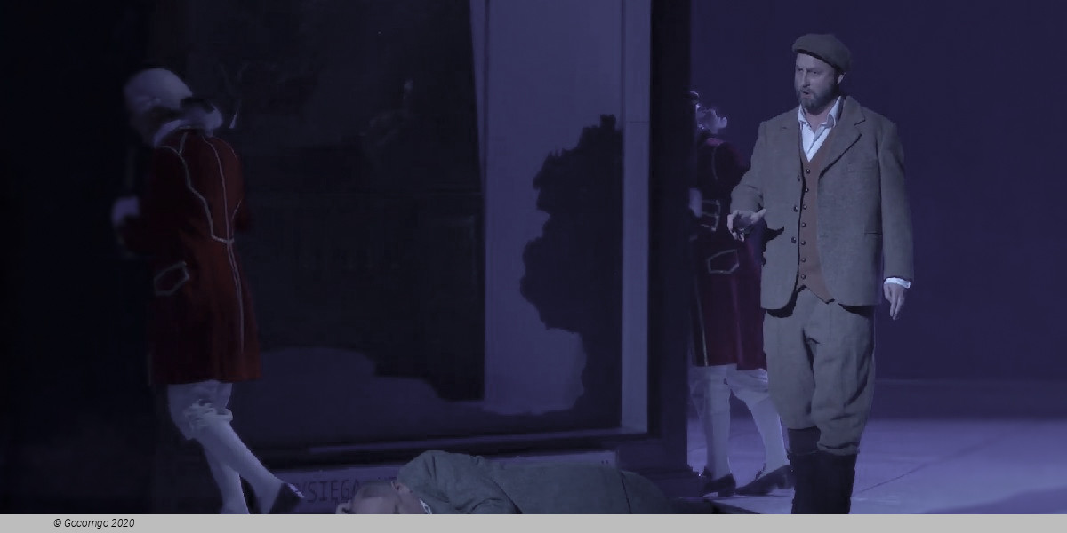 Scene 1 from the opera "The Haunted Manor"