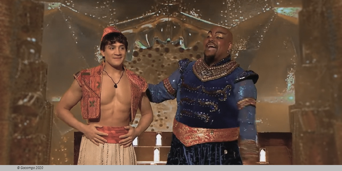 Scene 8 from the musical "Aladdin"