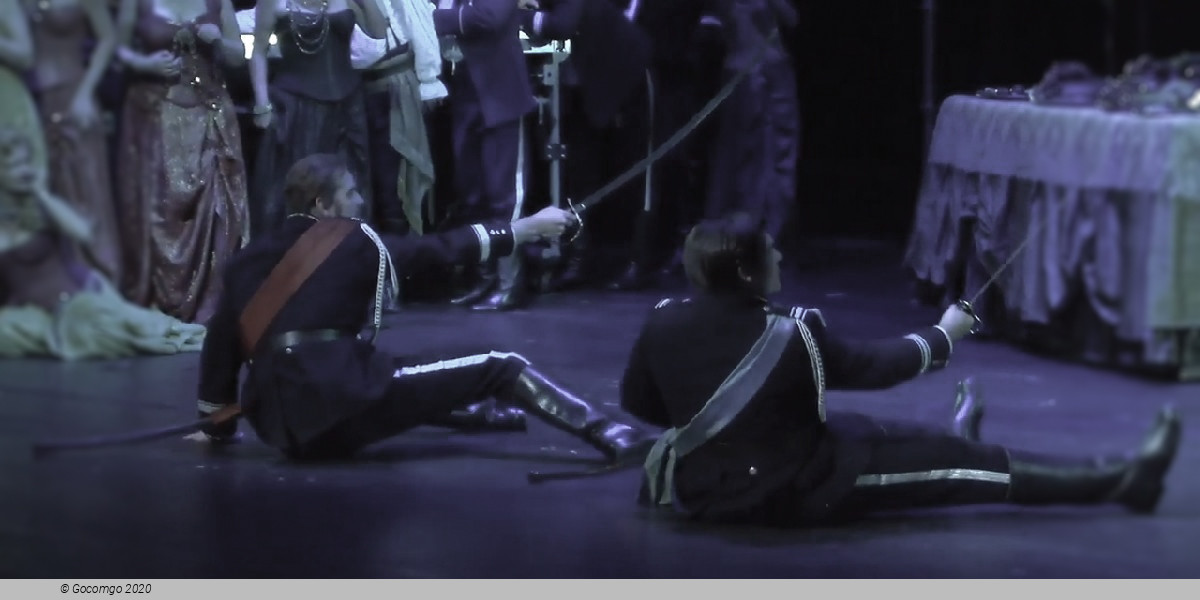 Scene 4 from the opera "The Tempest"